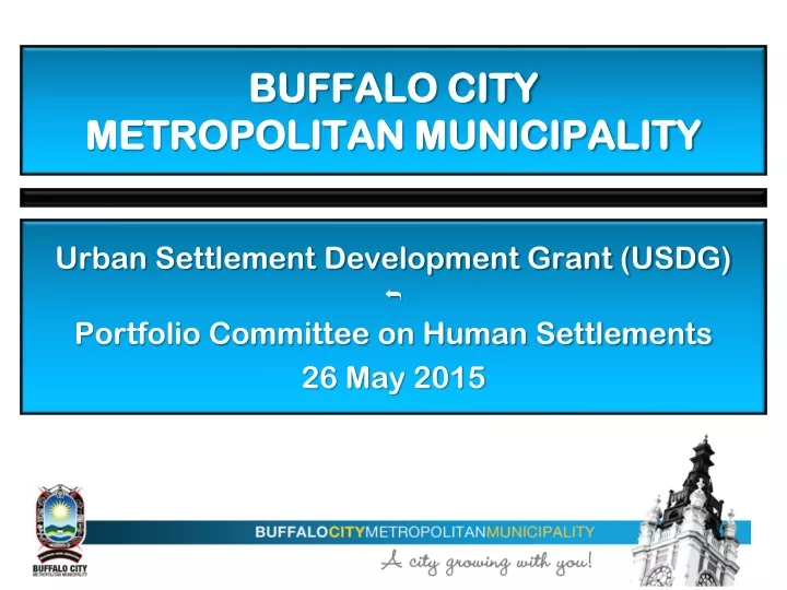 buffalo city metropolitan municipality