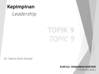 TOPIK 9 TOPIC 9