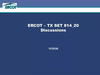 Role of Account Management at ERCOT