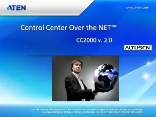 Control Center Over the NET™                                       CC2000 v. 2.0