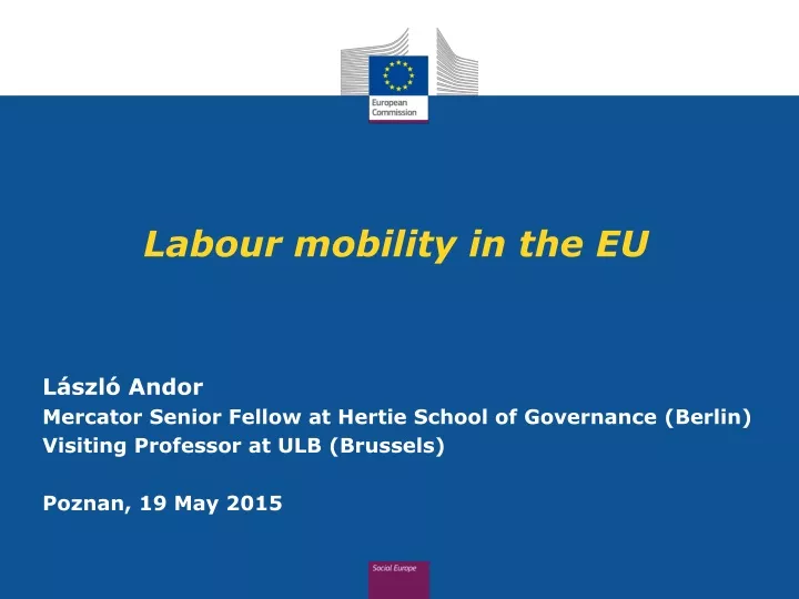 labour mobility in the eu