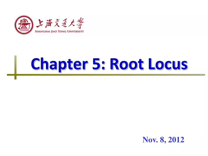 chapter 5 root locus
