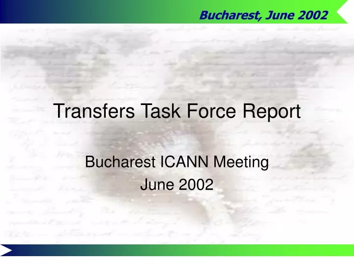 transfers task force report