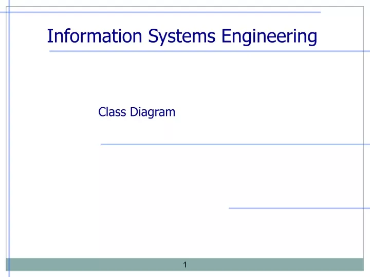 information systems engineering