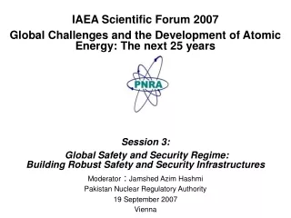 IAEA Scientific Forum 2007