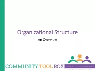 Organizational Structure