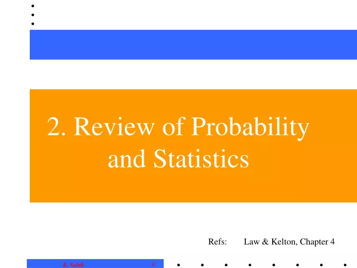 2 review of probability and statistics