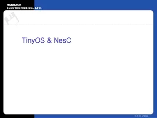TinyOS &amp; NesC