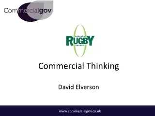 Commercial Thinking David Elverson