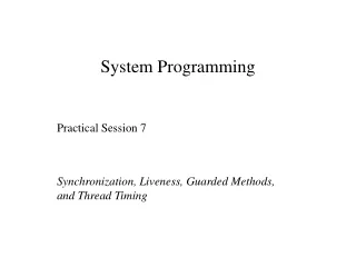 System Programming