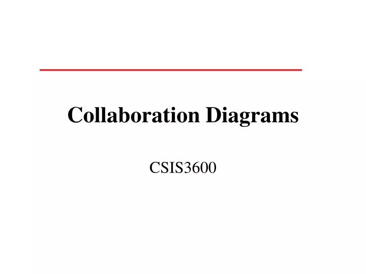 collaboration diagrams