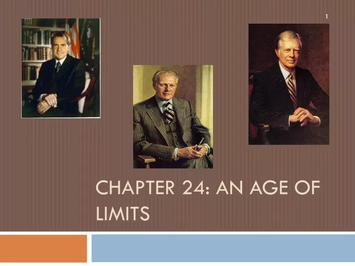 chapter 24 an age of limits