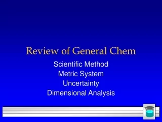 Review of General Chem