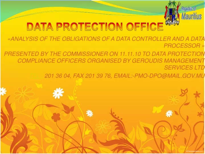data protection office