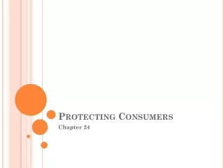 Protecting Consumers