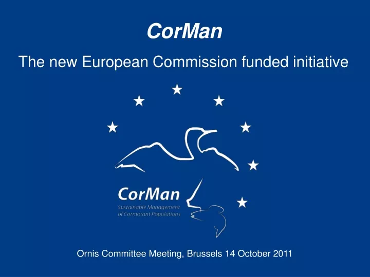 corman the new european commission funded