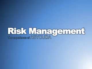 Risk Management