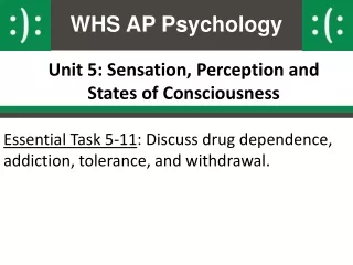 Unit 5: Sensation, Perception and States of Consciousness