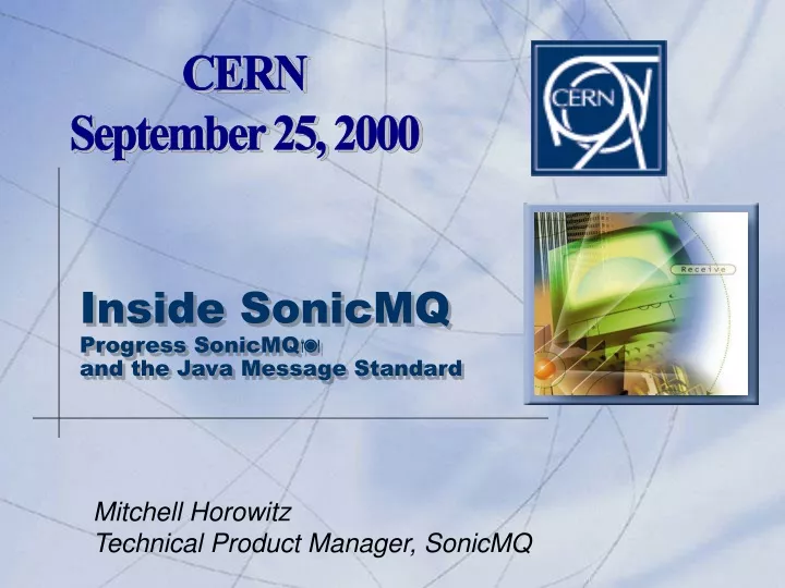 inside sonicmq progress sonicmq and the java message standard