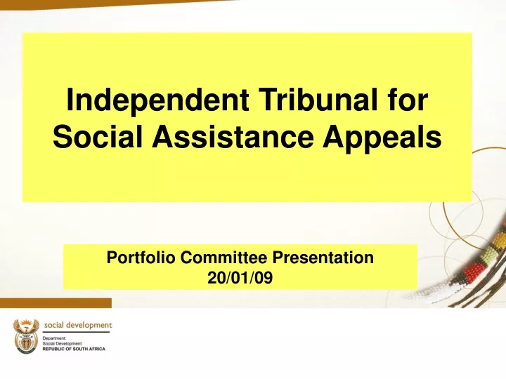 independent tribunal for social assistance appeals
