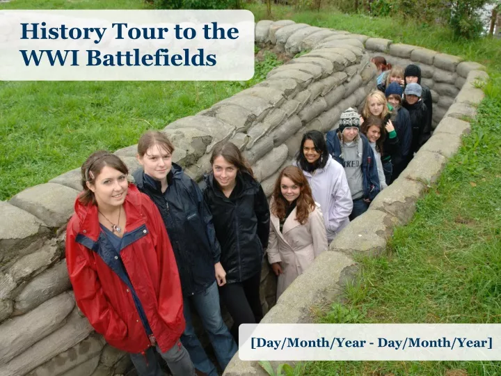 history tour to the wwi battlefields