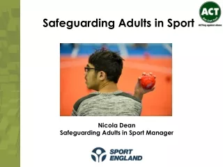Safeguarding Adults in  S port