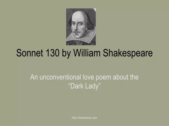 sonnet 130 by william shakespeare