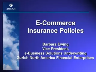 The Insuring Agreements Available