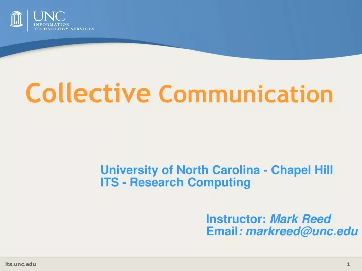 collective communication