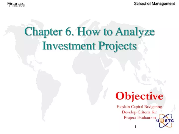 chapter 6 how to analyze investment projects