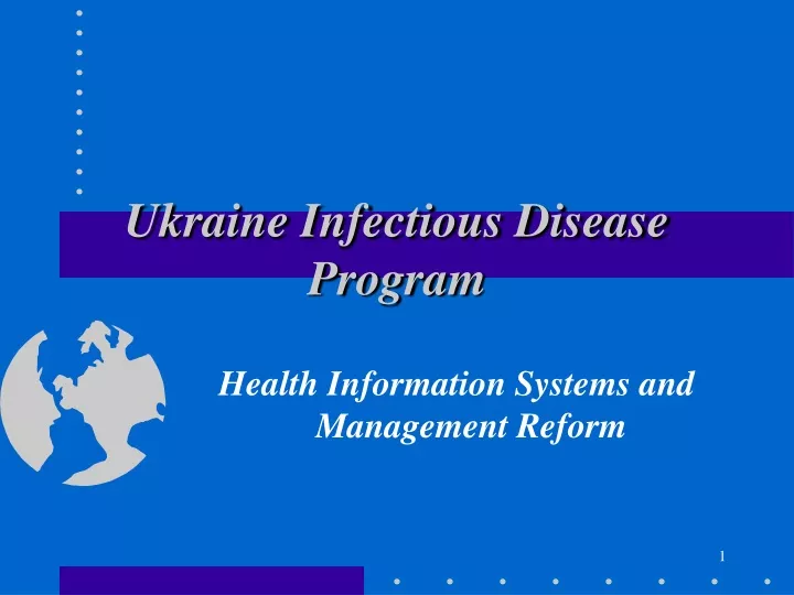 ukraine infectious disease program