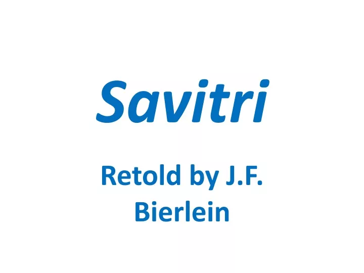 savitri