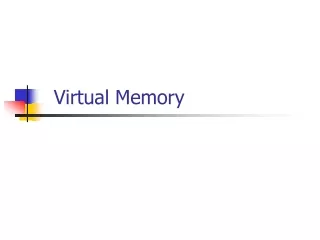 Virtual Memory