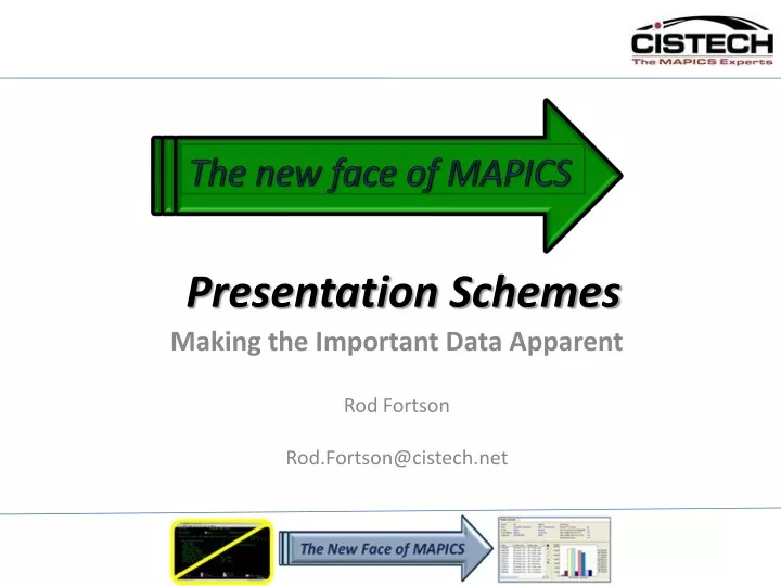 presentation schemes