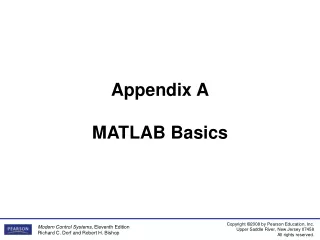 Appendix A MATLAB Basics