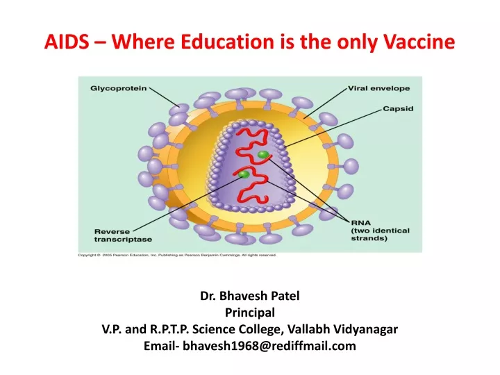 aids where education is the only vaccine