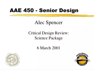 AAE 450 - Senior Design