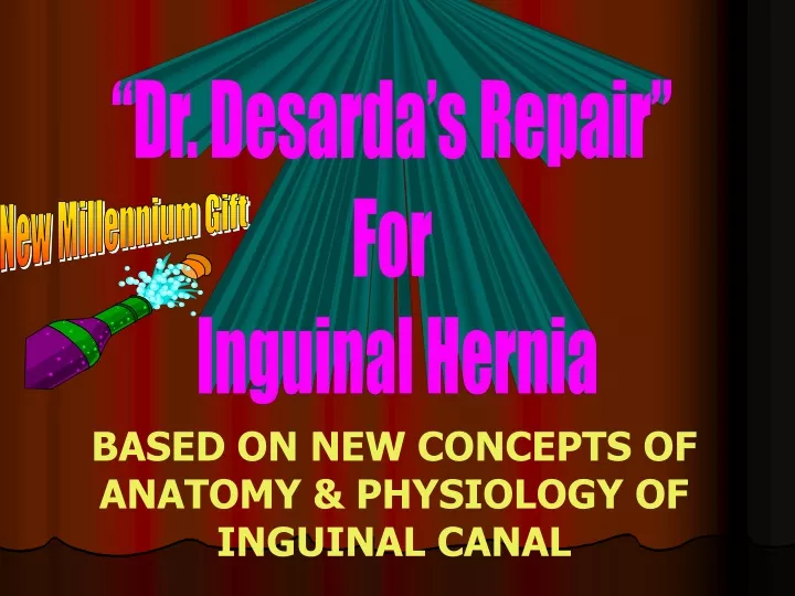 dr desarda s repair for inguinal hernia