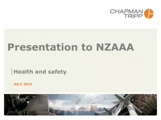 Presentation to NZAAA