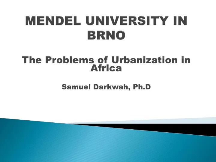 mendel university in brno