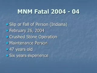 MNM Fatal 2004 - 04