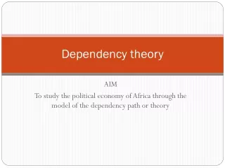 Dependency theory