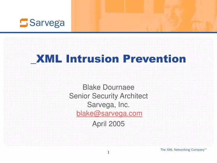 xml intrusion prevention