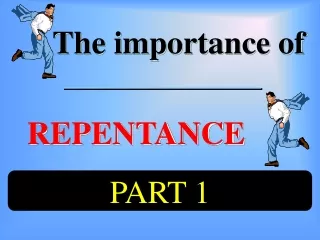 The importance of