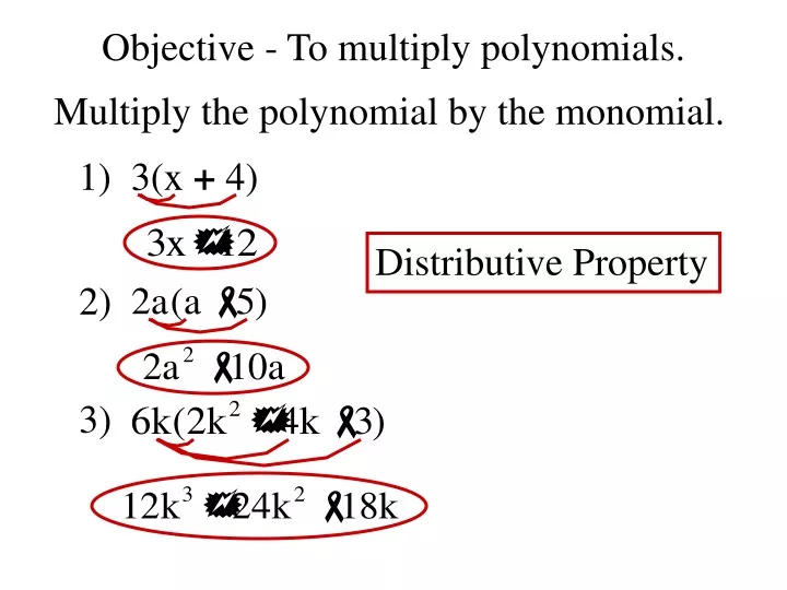 objective to multiply polynomials