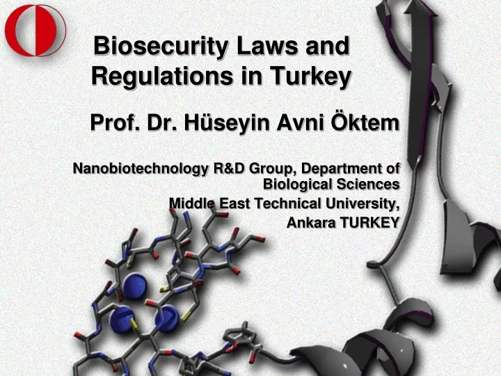 biosecurity laws and regulations in turkey