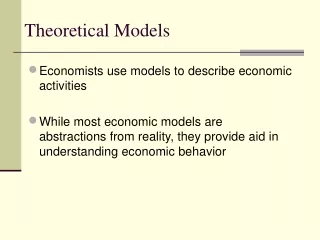 Theoretical Models