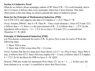 Section 4.4 Inductive Proof