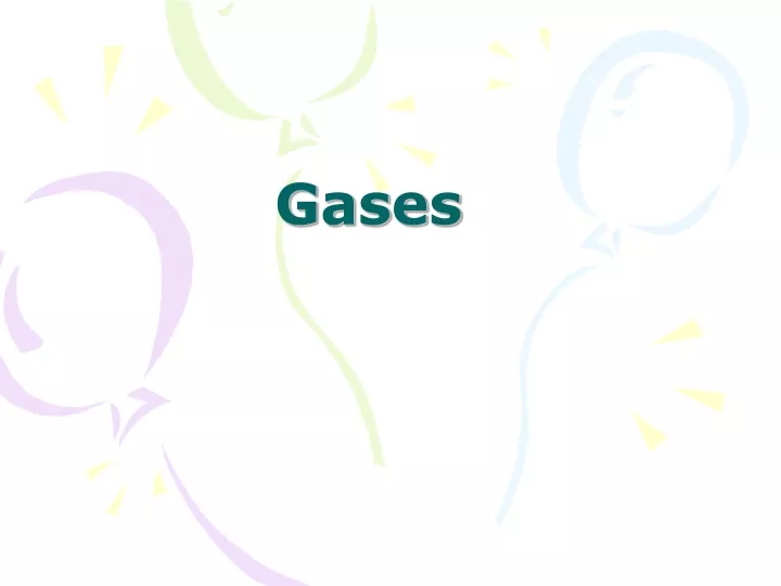 gases