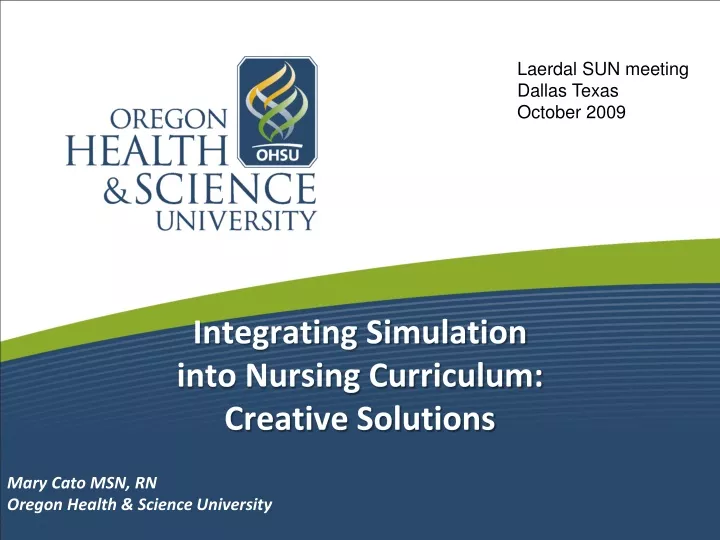integrating simulation into nursing curriculum creative solutions